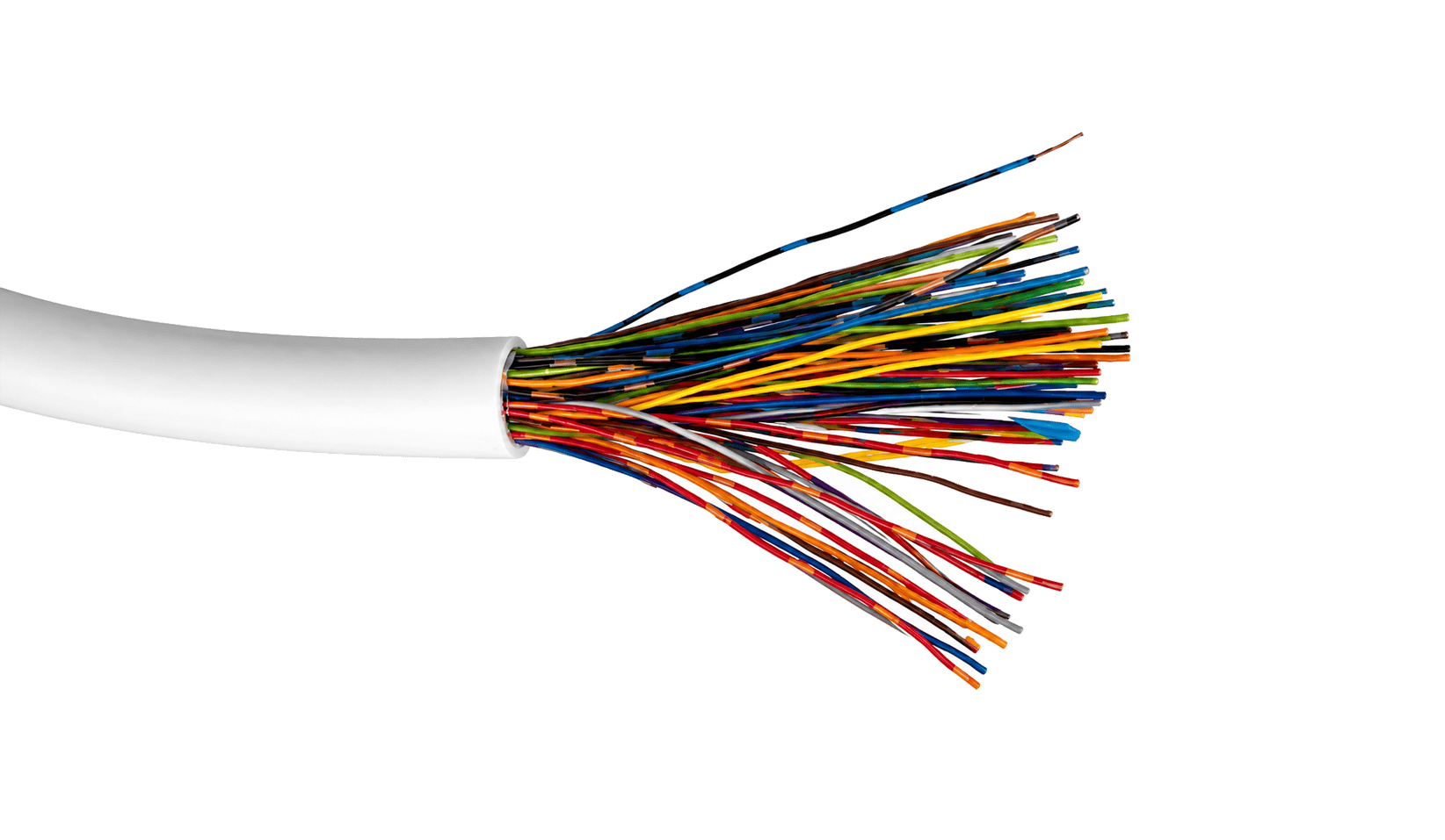 Przekrój kabla telekomunikacyjnego
